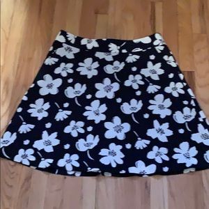 Short flared skirt